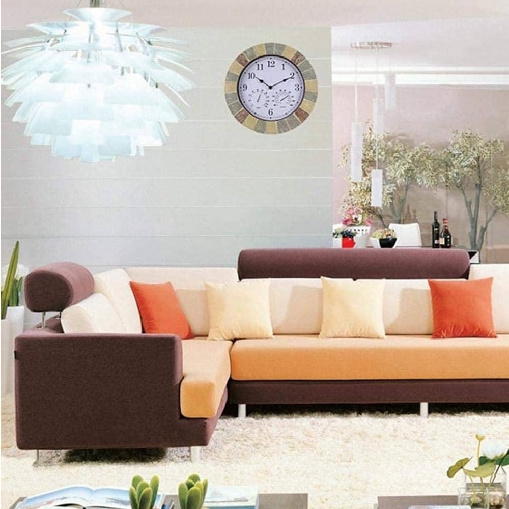 Lily's Home Slate Hanging Wall Clock - Picture 6 of 16